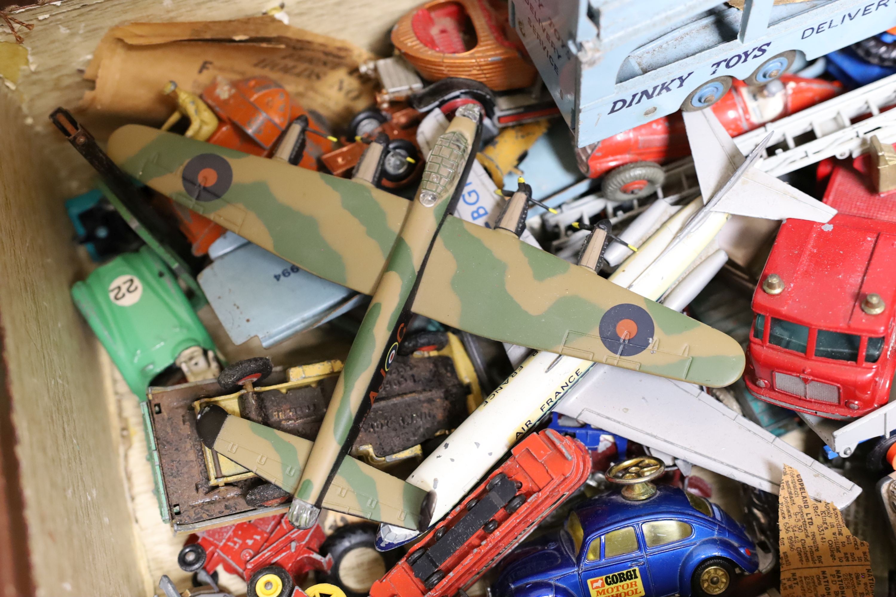 Assorted die-cast toys
